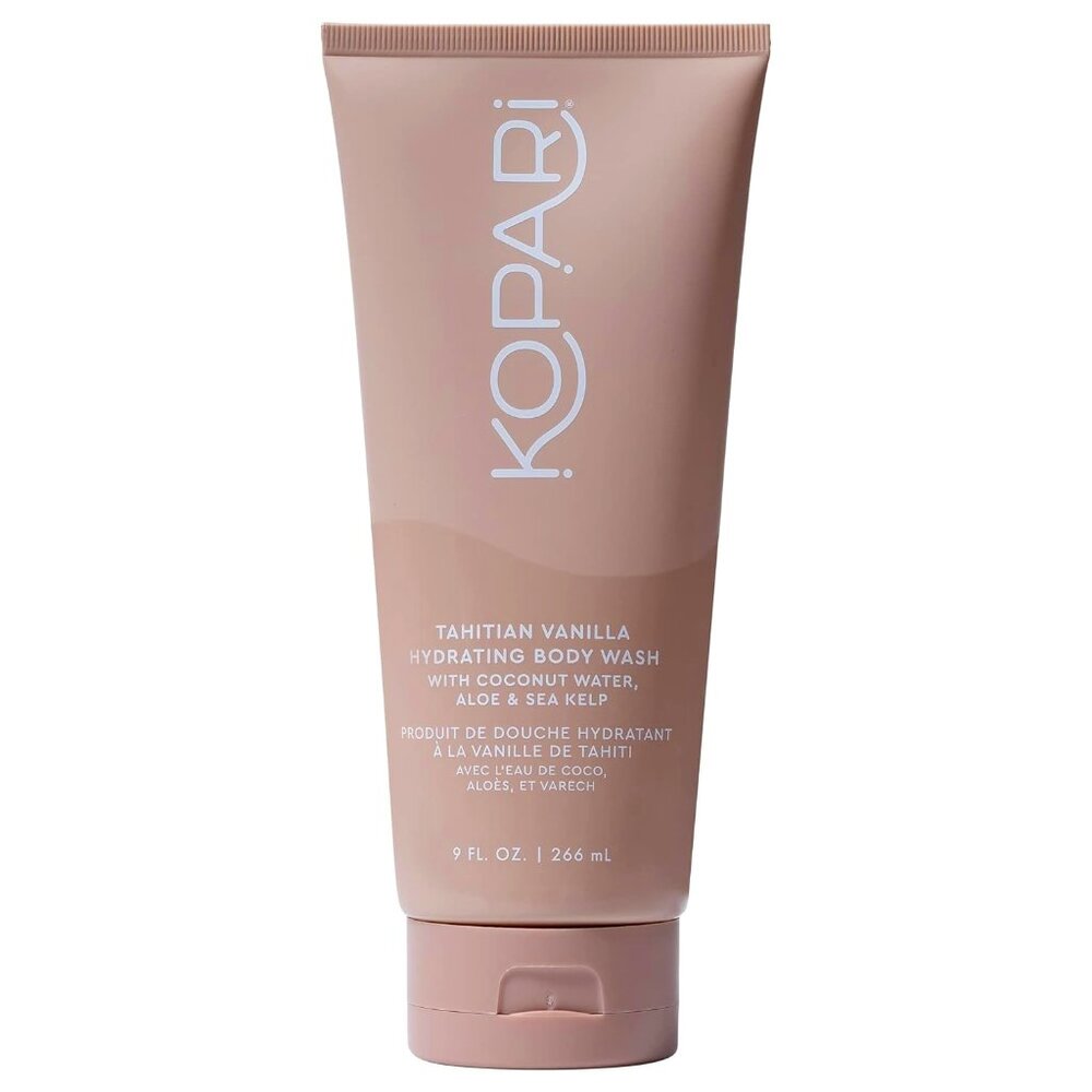 Tahitian Vanilla Hydrating Body Wash with Coconut Water, Aloe & Sea Kelp